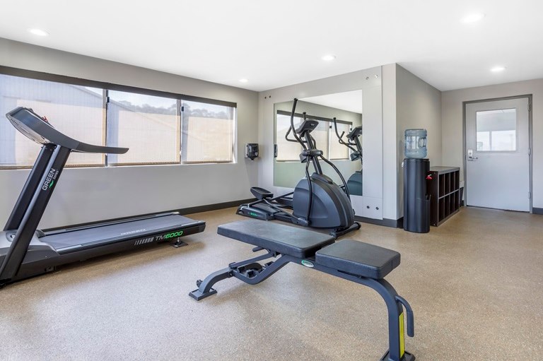 Fitness Center at Comfort Inn Edgewater on Hudson River Edgewater New Jersey